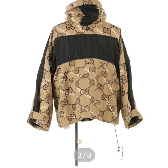 Gucci x Balenciaga the hacker project hooded jacket - Picture 3 of 9